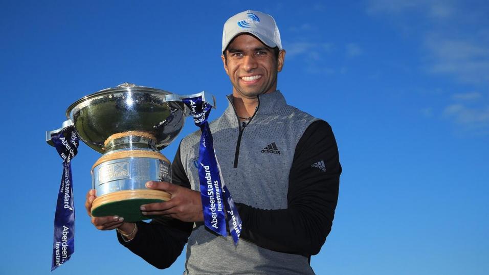 Golfer Aaron Rai
